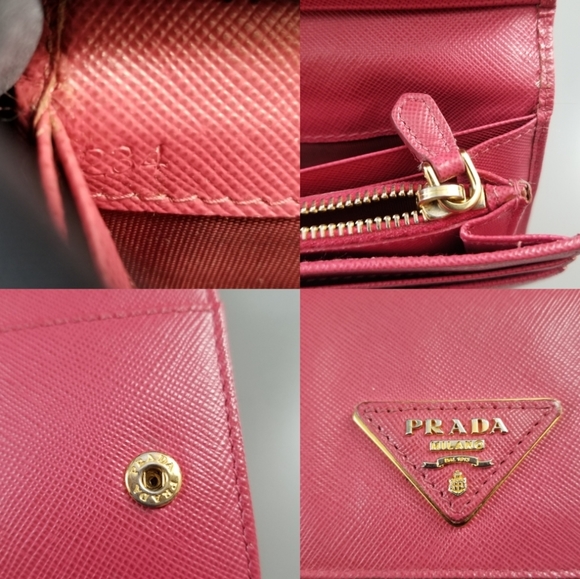 PRADA Beautiful Long Bifold wallet Italy - Picture 5 of 16